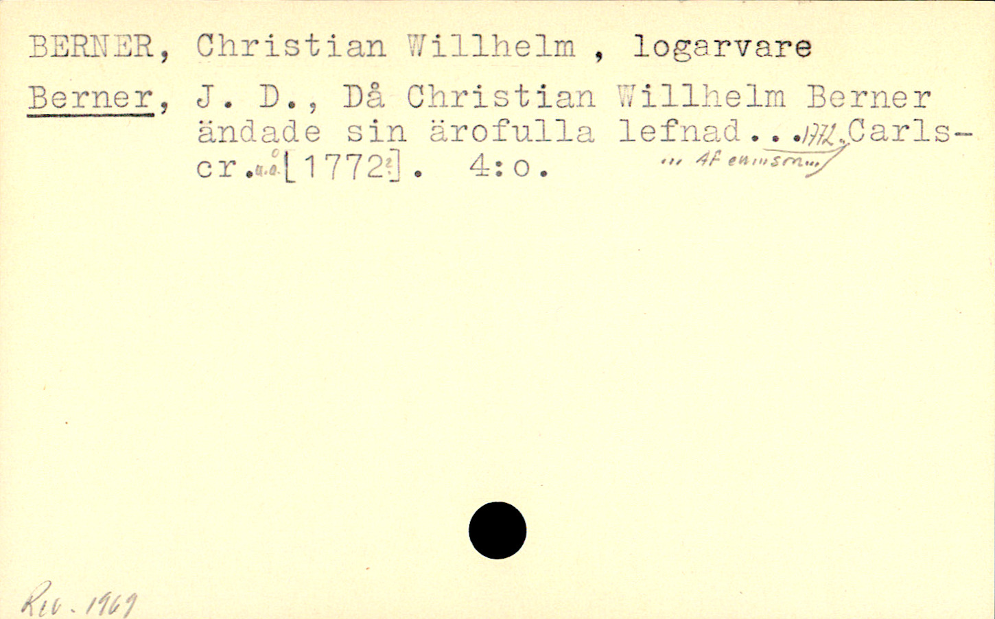 Catalogue Card_108030