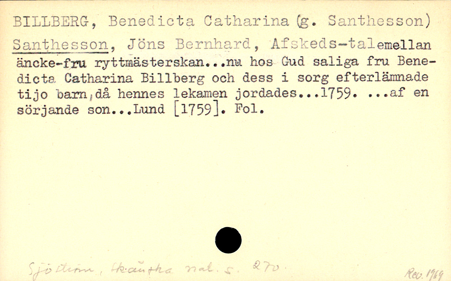 Catalogue Card_108180