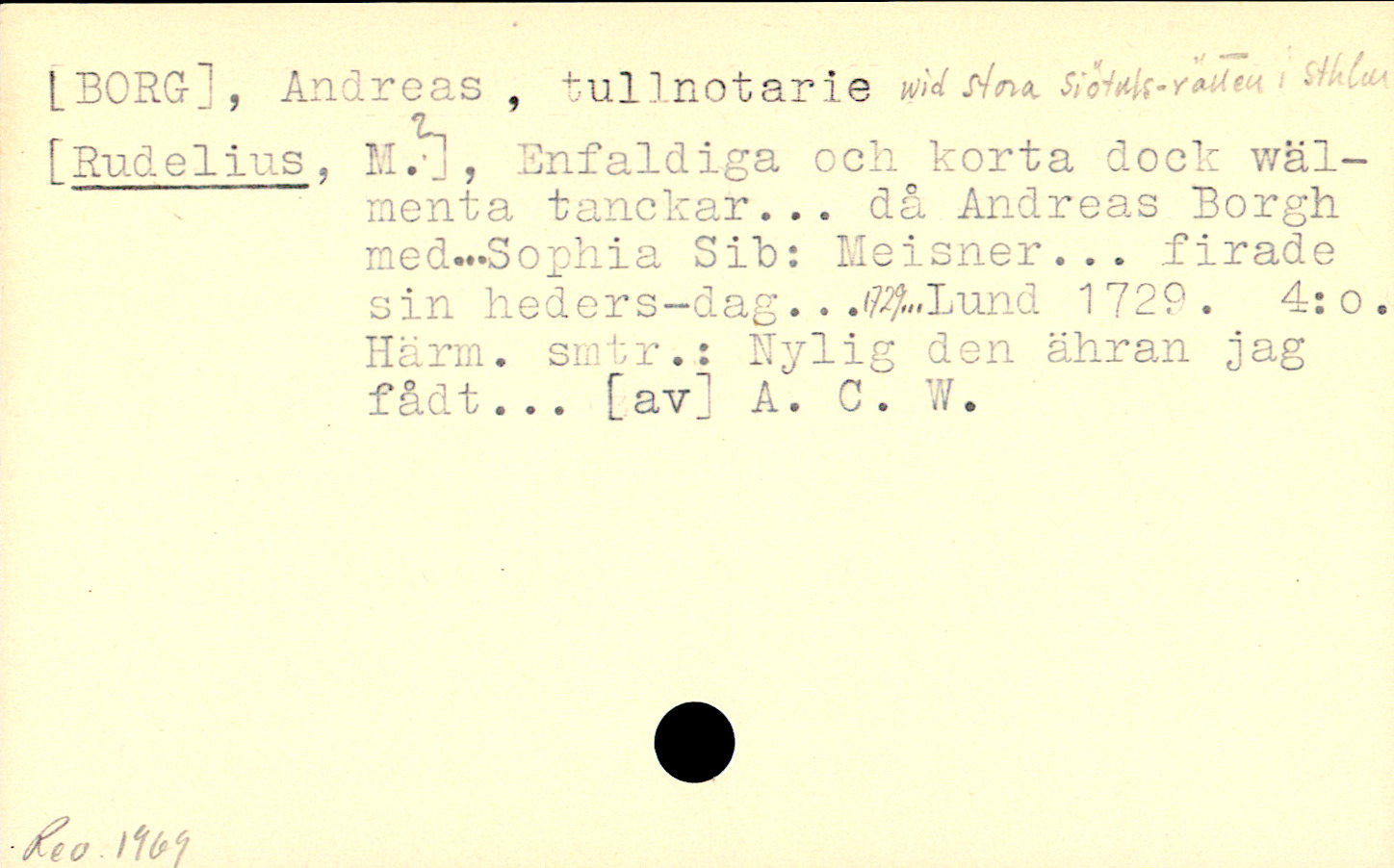 Catalogue Card_108905