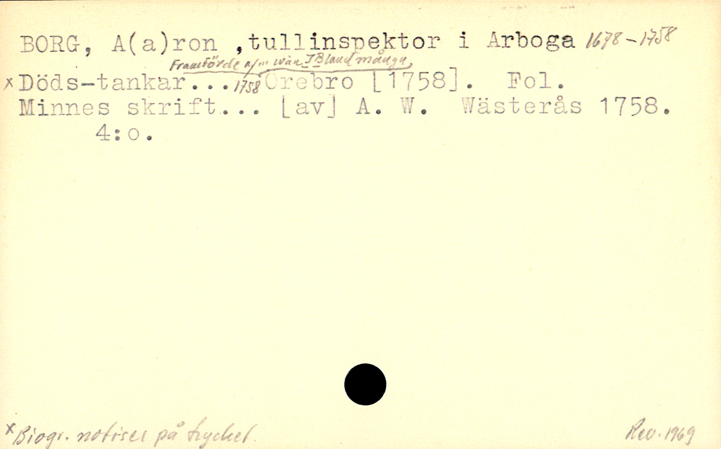 Catalogue Card_108909