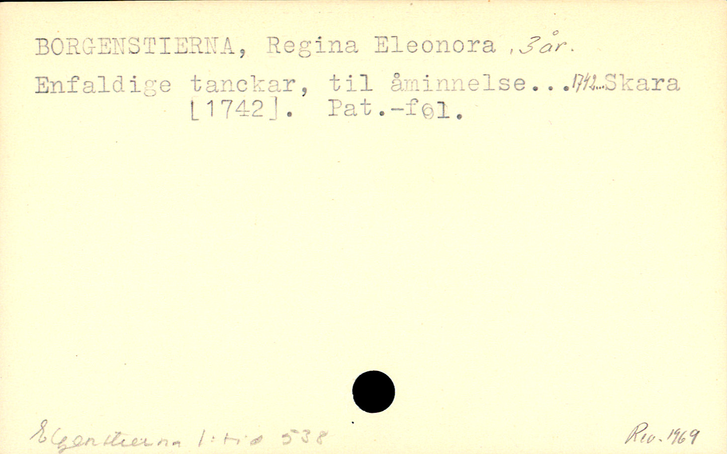 Catalogue Card_108954