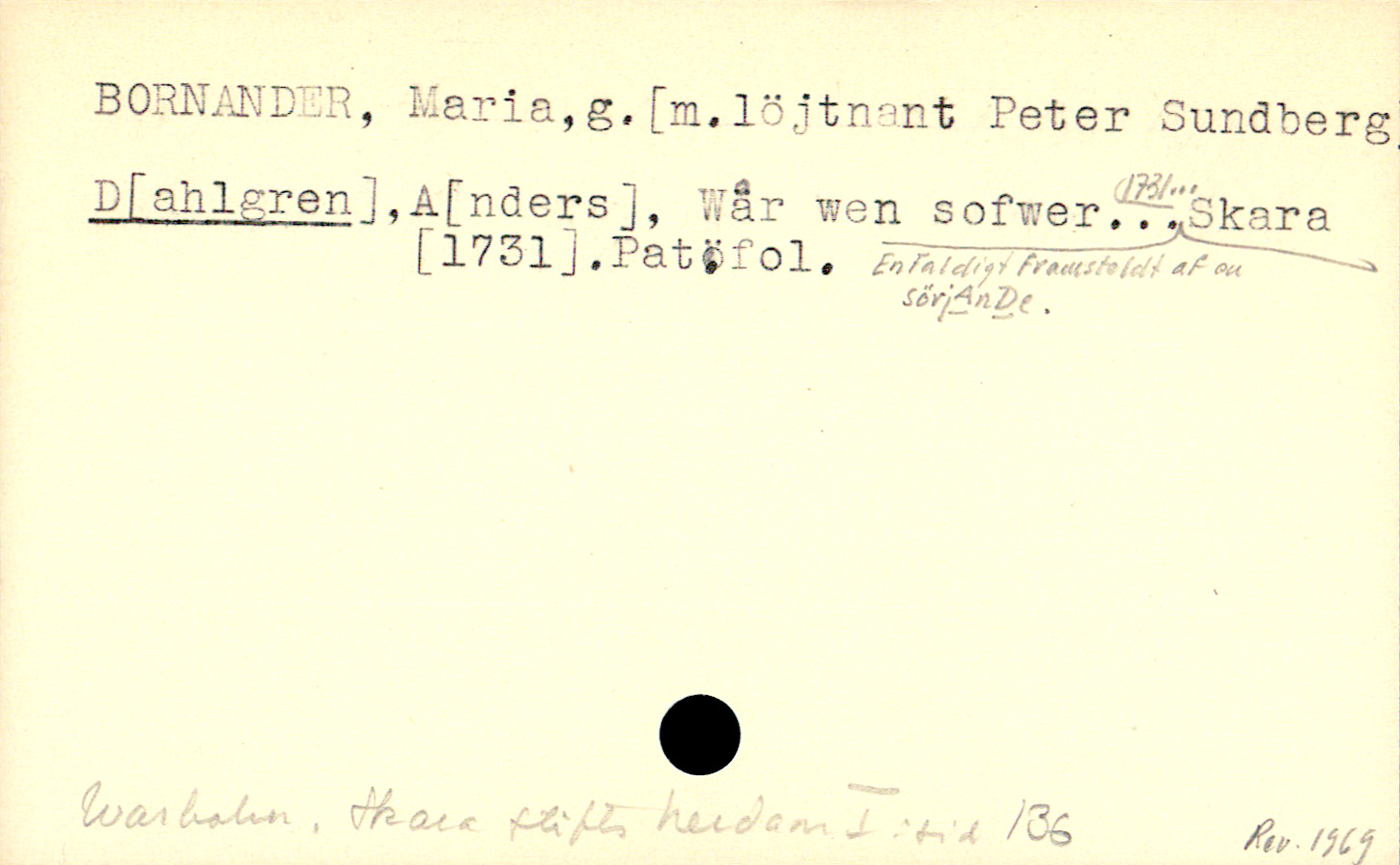 Catalogue Card_108985