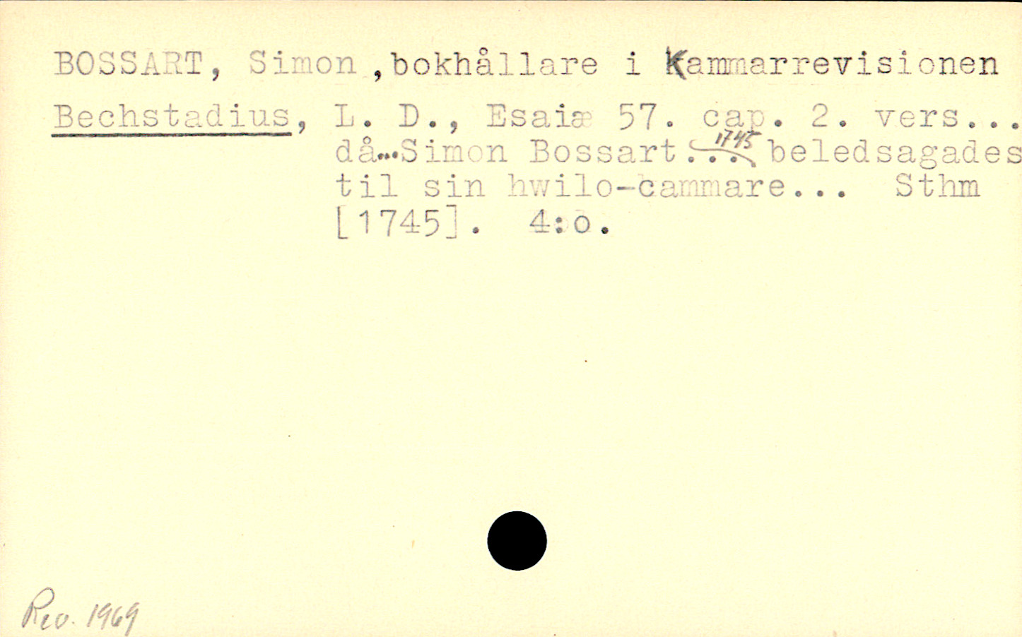 Catalogue Card_109000