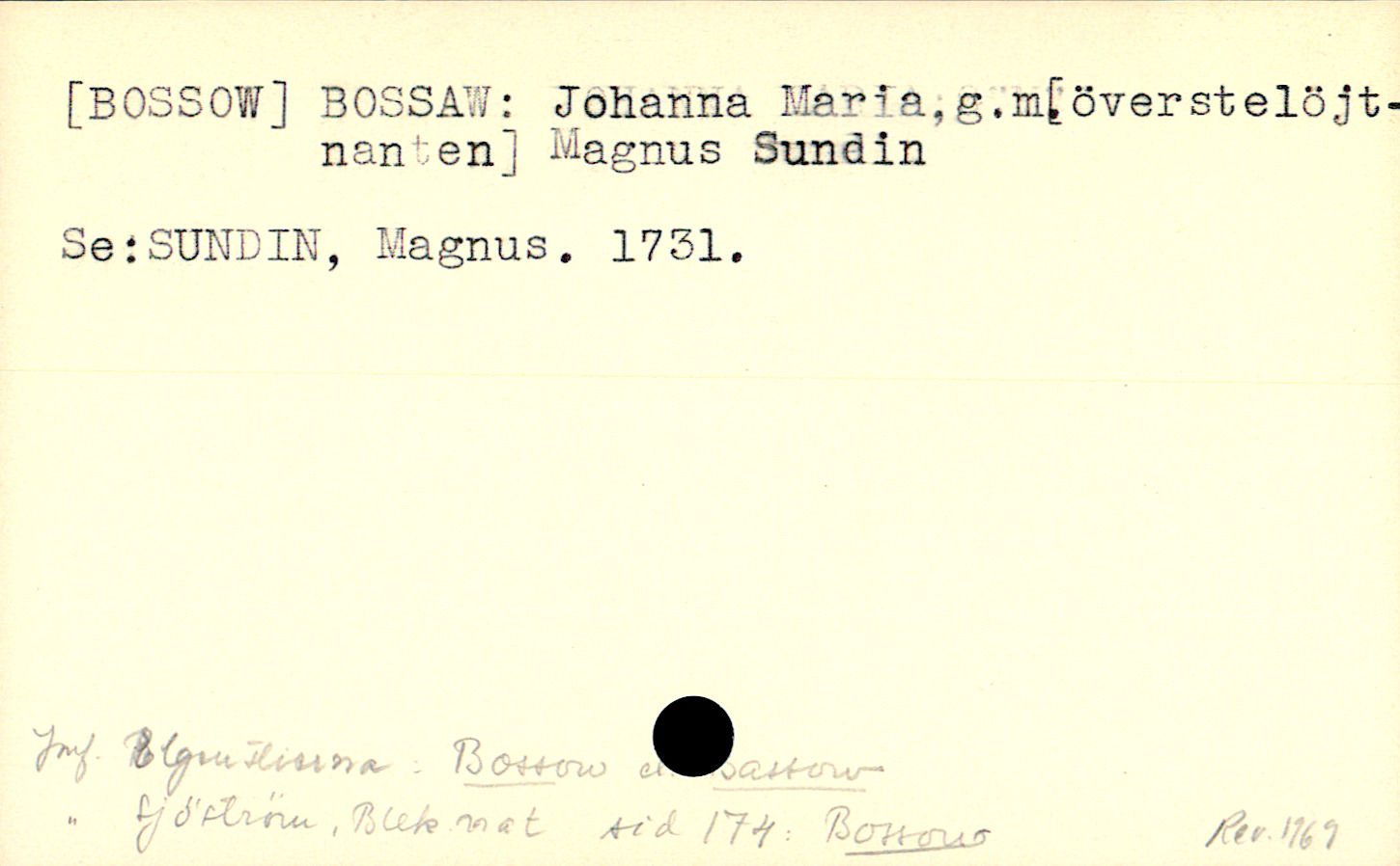 Catalogue Card_109001