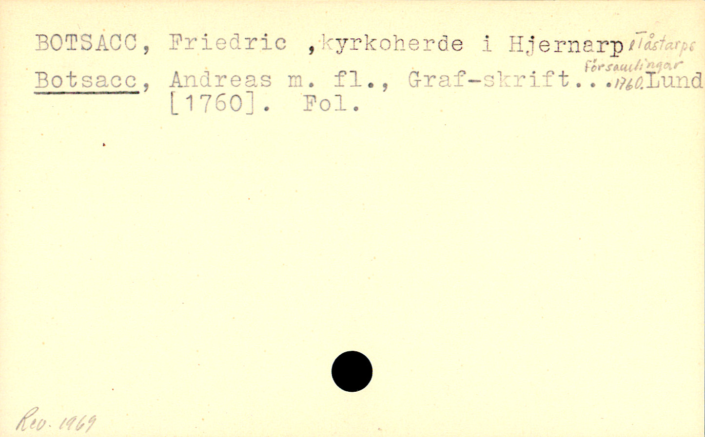 Catalogue Card_109018