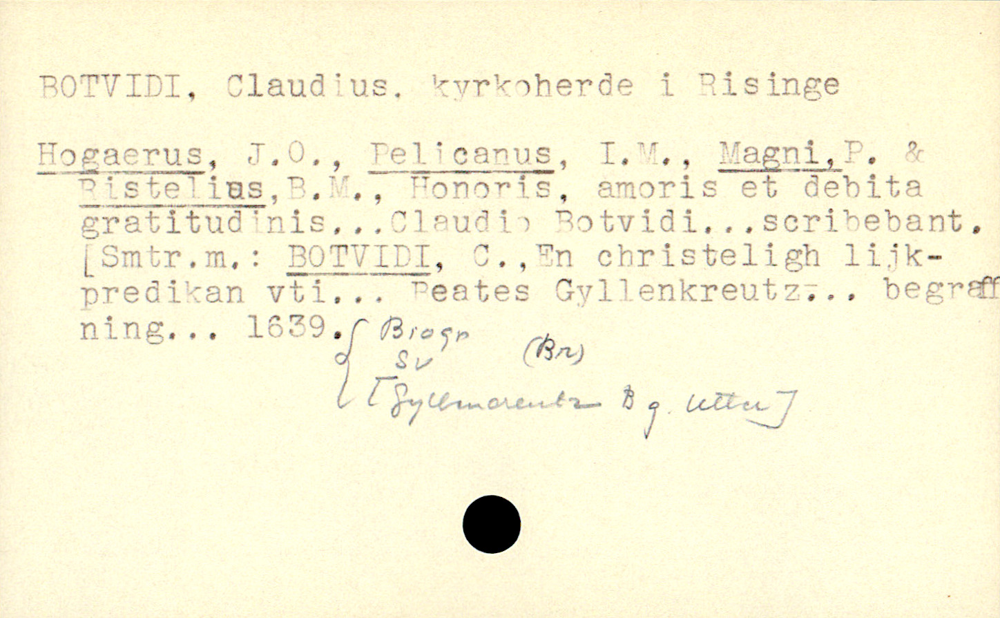 Catalogue Card_109021