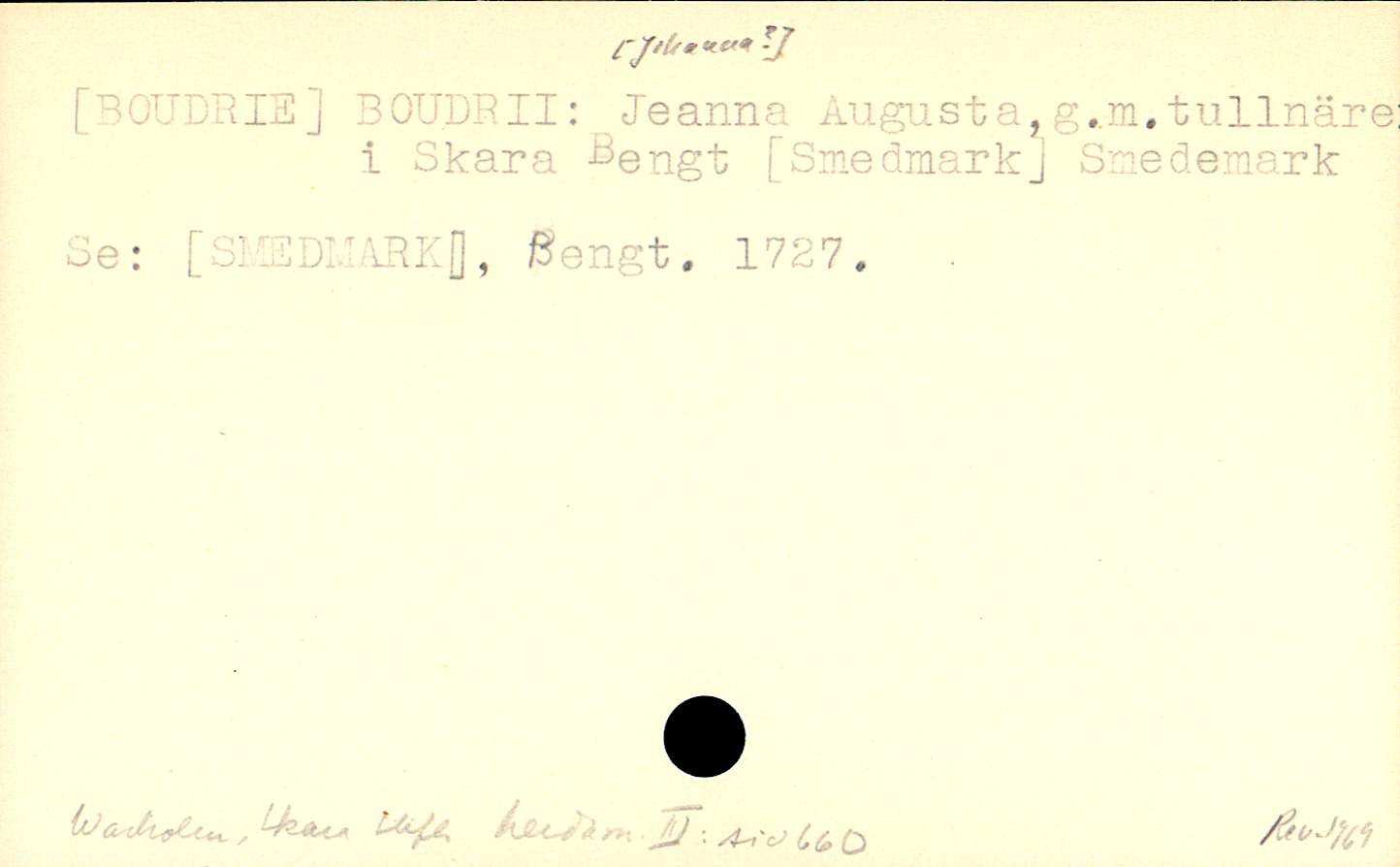 Catalogue Card_109027