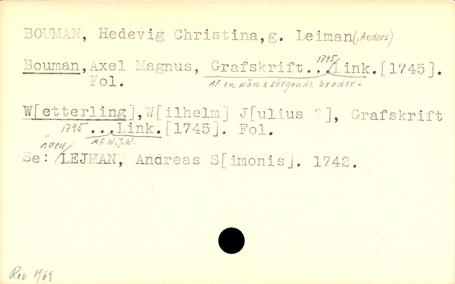 Catalogue Card_109031