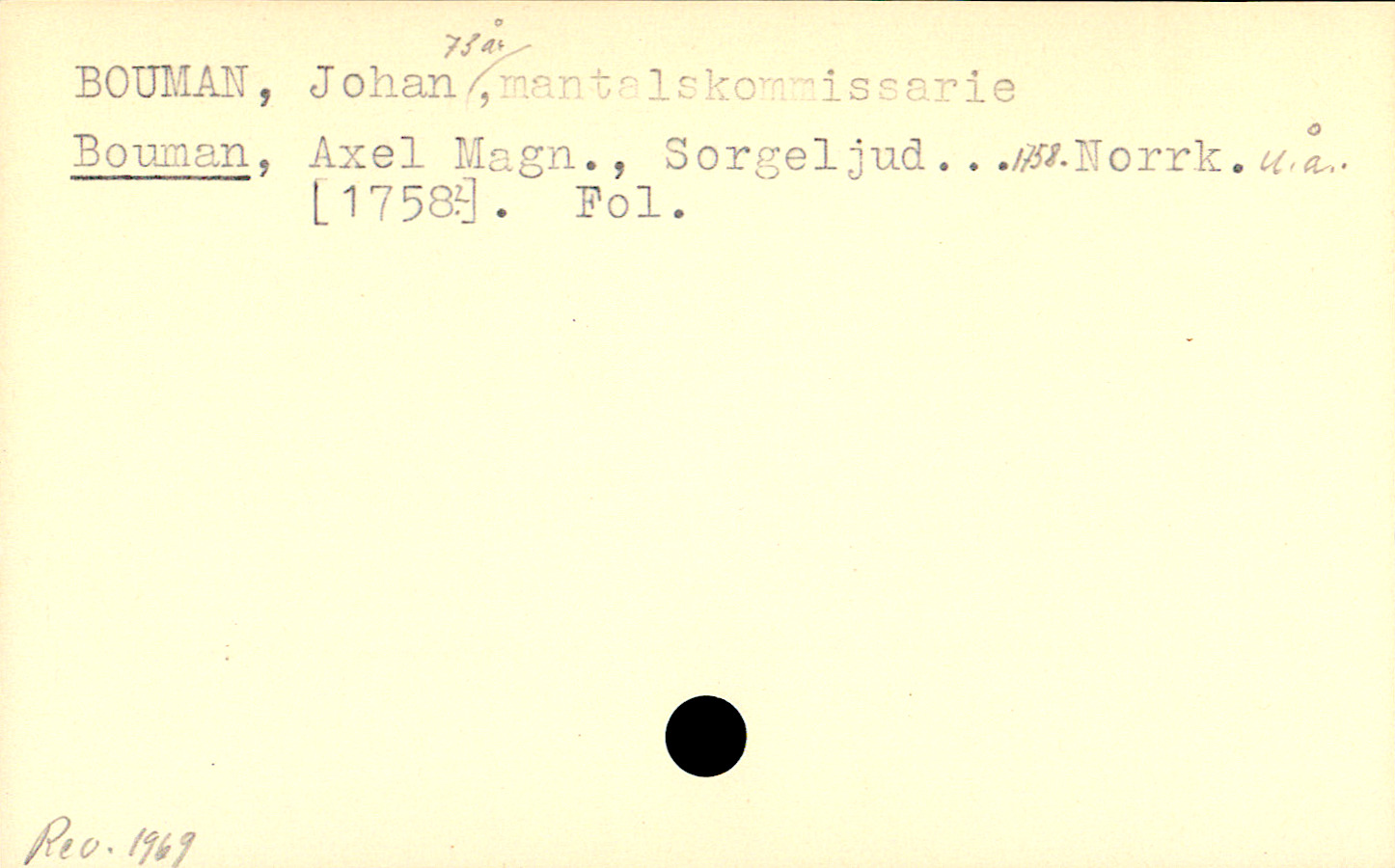 Catalogue Card_109033