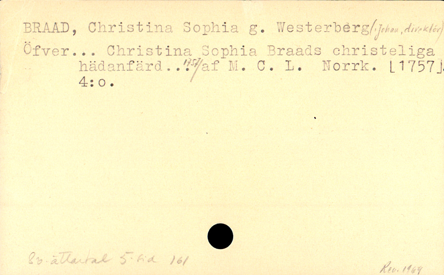 Catalogue Card_109049