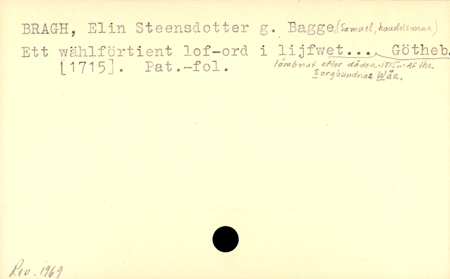 Catalogue Card_109061