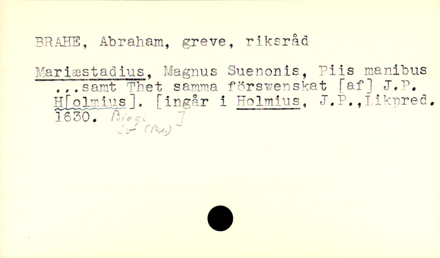 Catalogue Card_109064