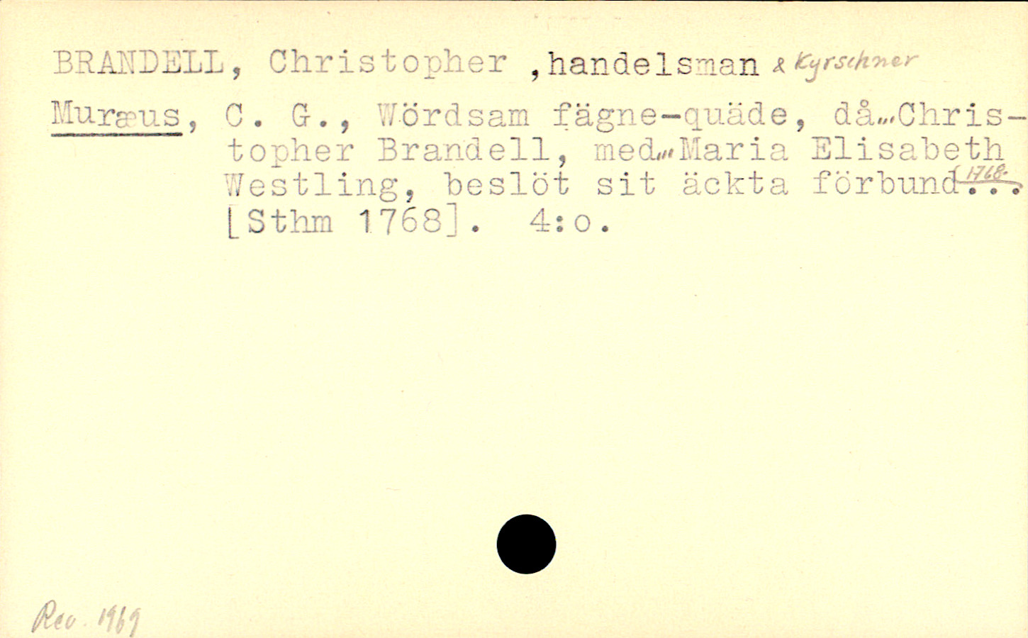 Catalogue Card_109098