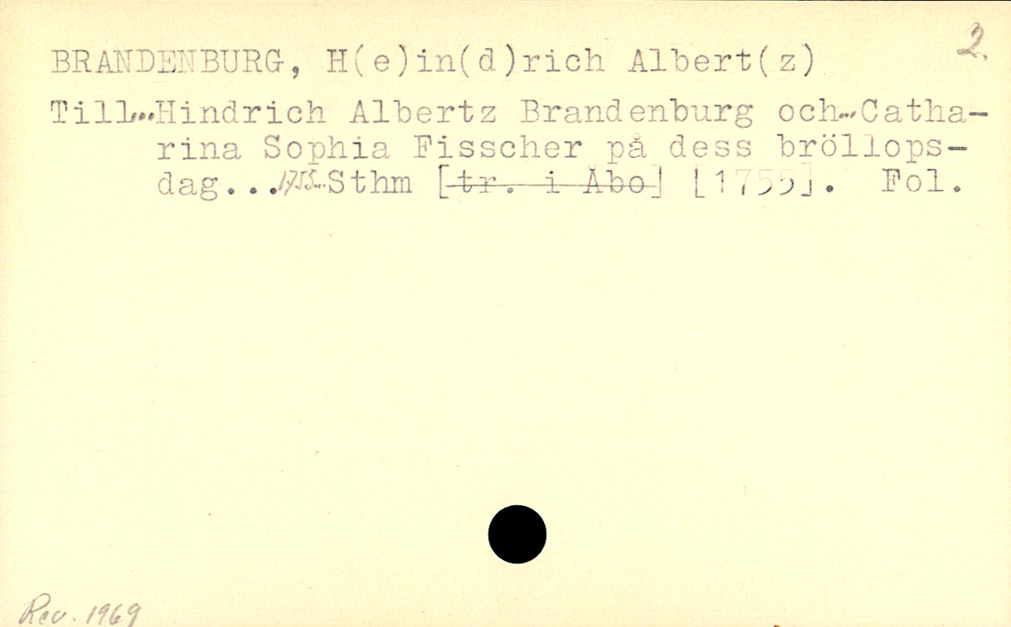 Catalogue Card_109105