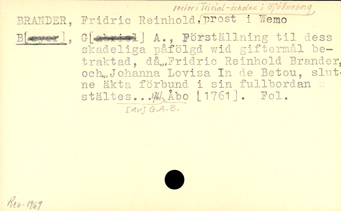 Catalogue Card_109111