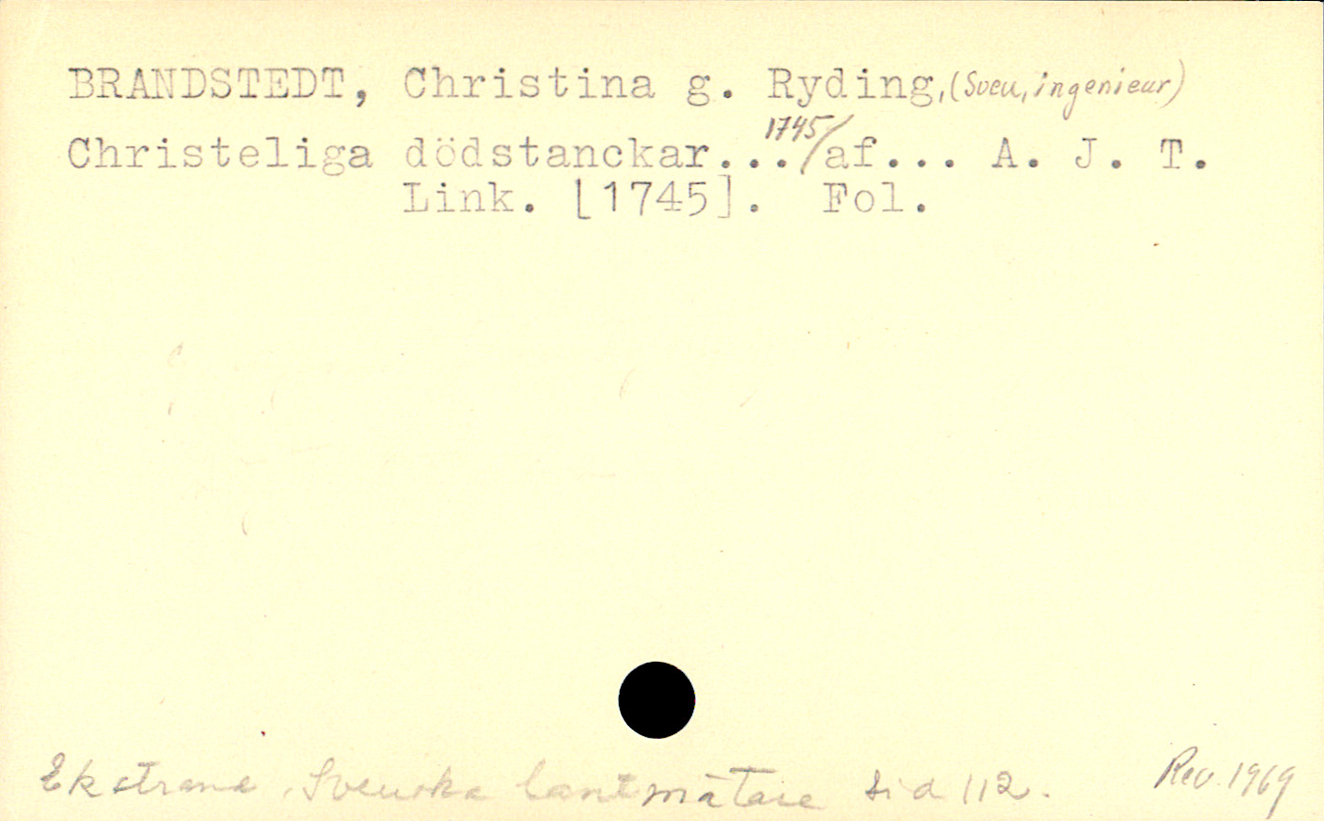 Catalogue Card_109134