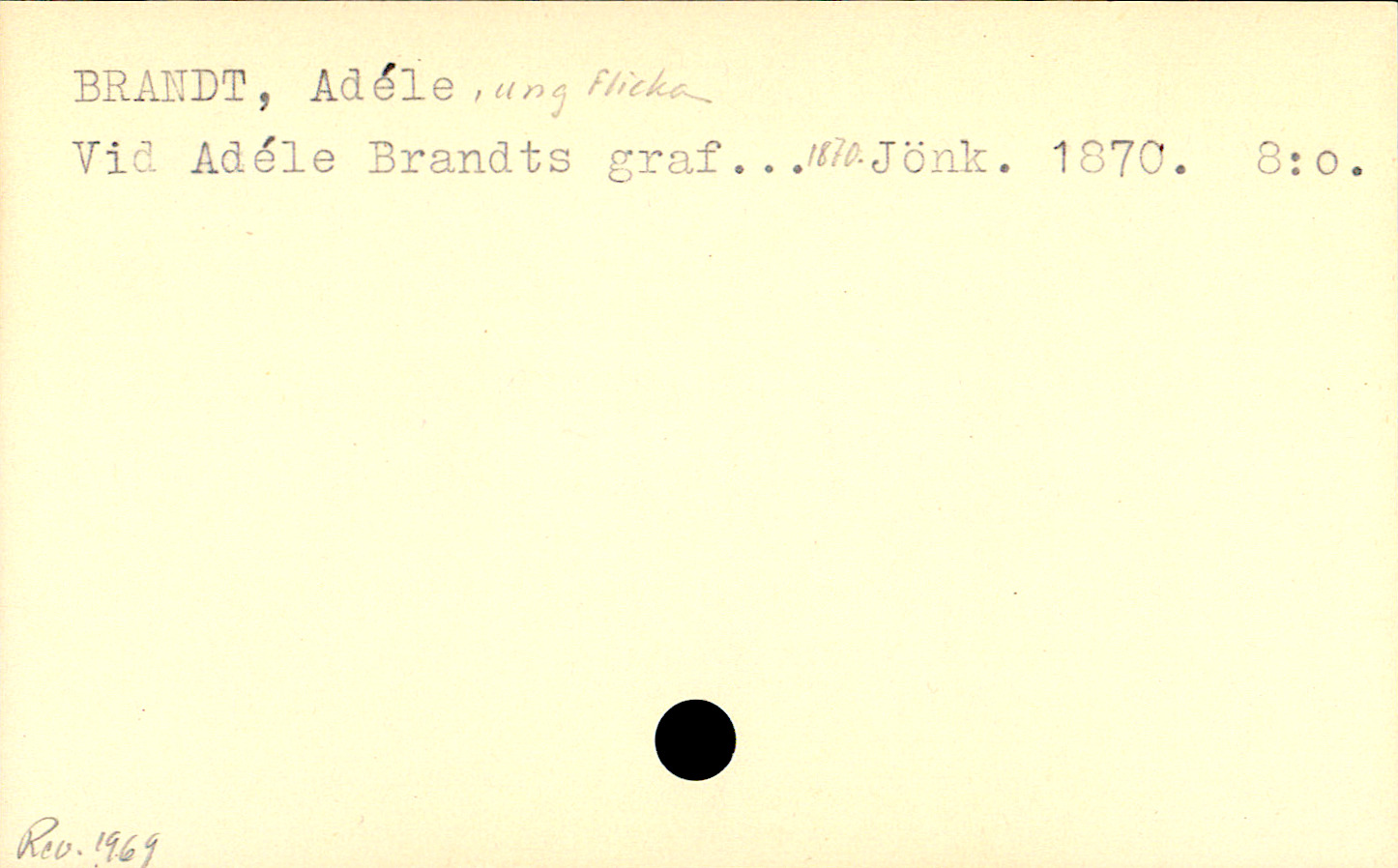 Catalogue Card_109140