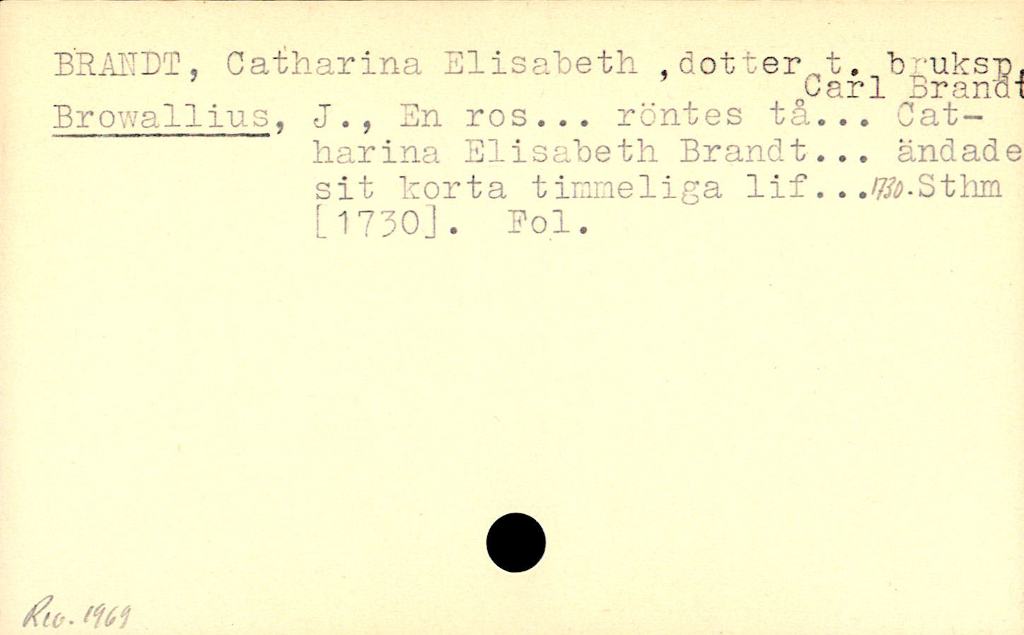 Catalogue Card_109145