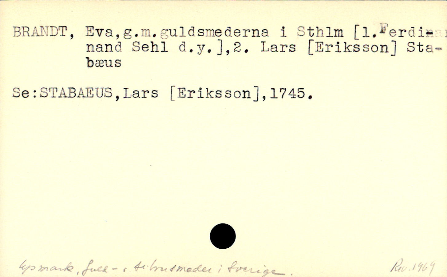 Catalogue Card_109150