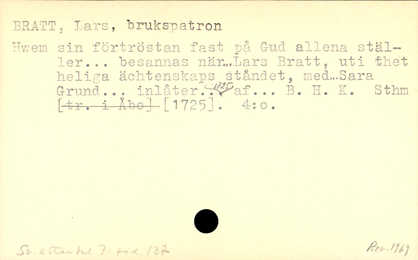 Catalogue Card_109203