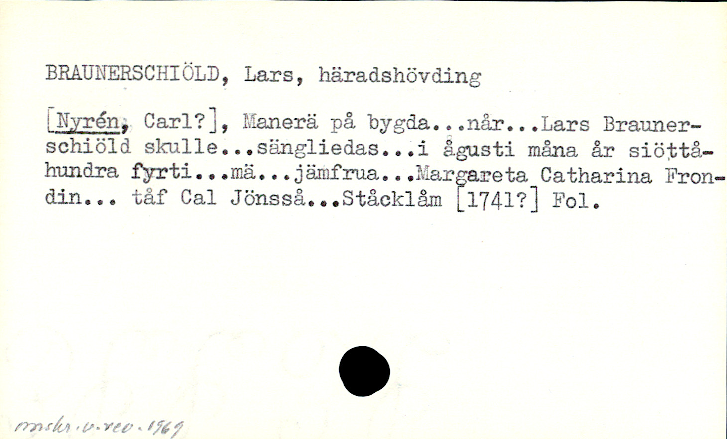 Catalogue Card_109234