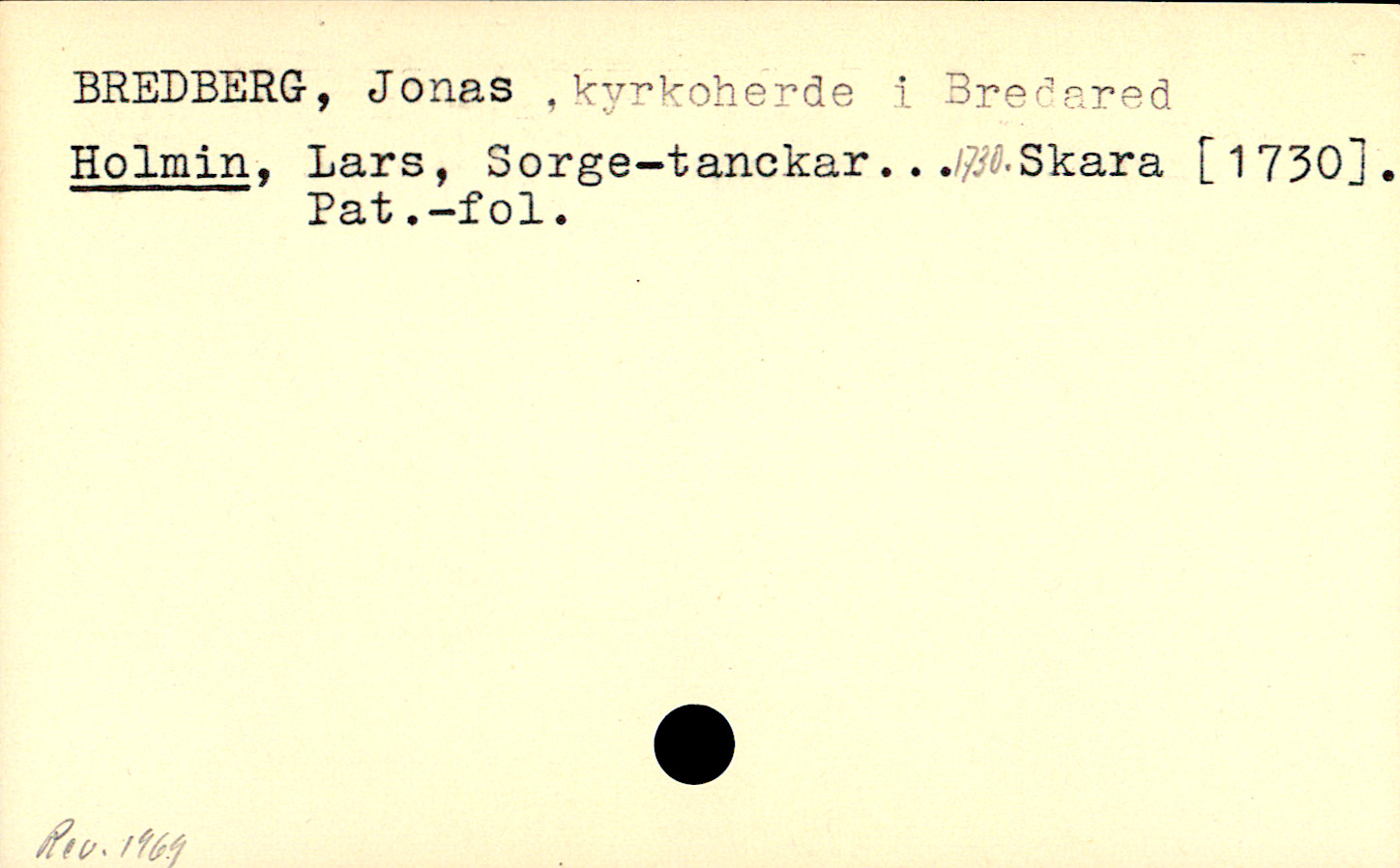 Catalogue Card_109254