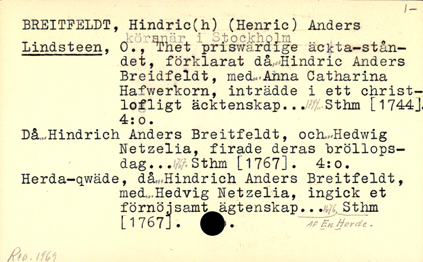 Catalogue Card_109285