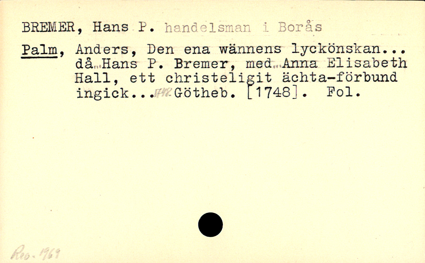 Catalogue Card_109300