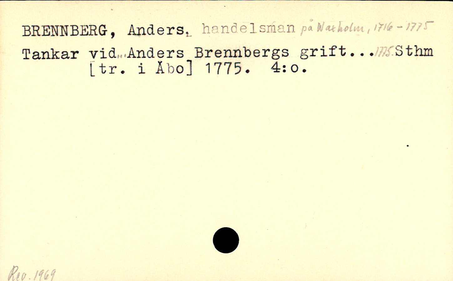 Catalogue Card_109311