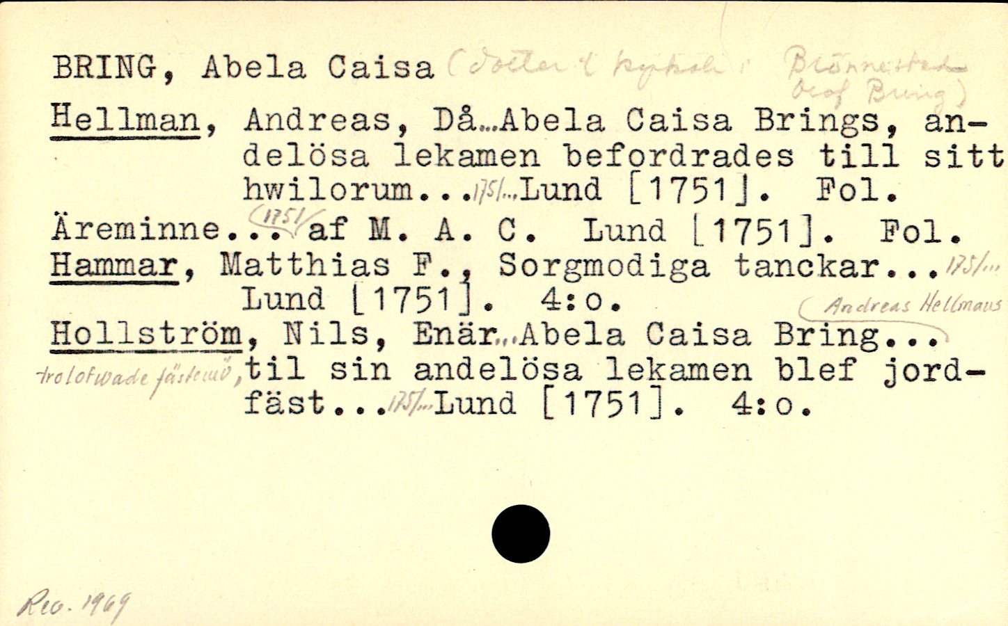 Catalogue Card_109341