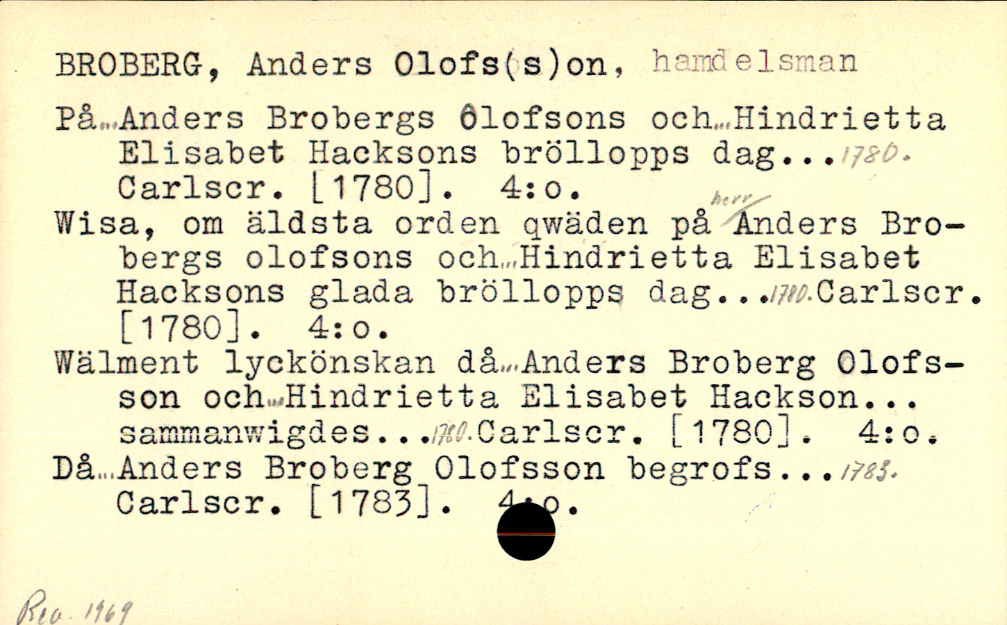 Catalogue Card_109374