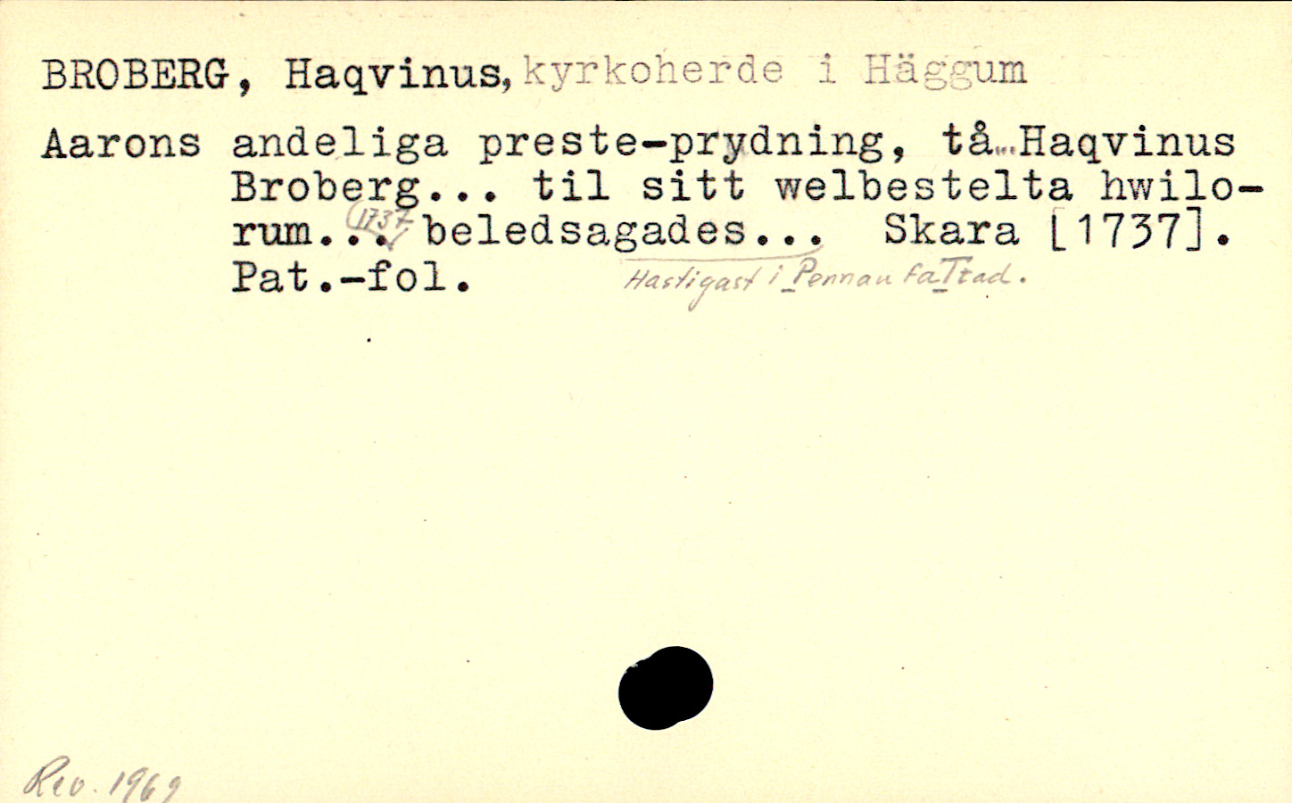 Catalogue Card_109379