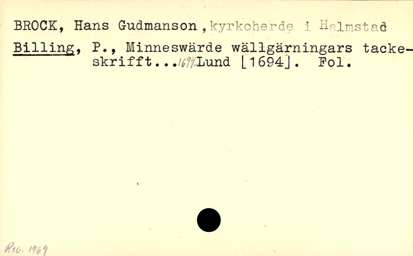 Catalogue Card_109388