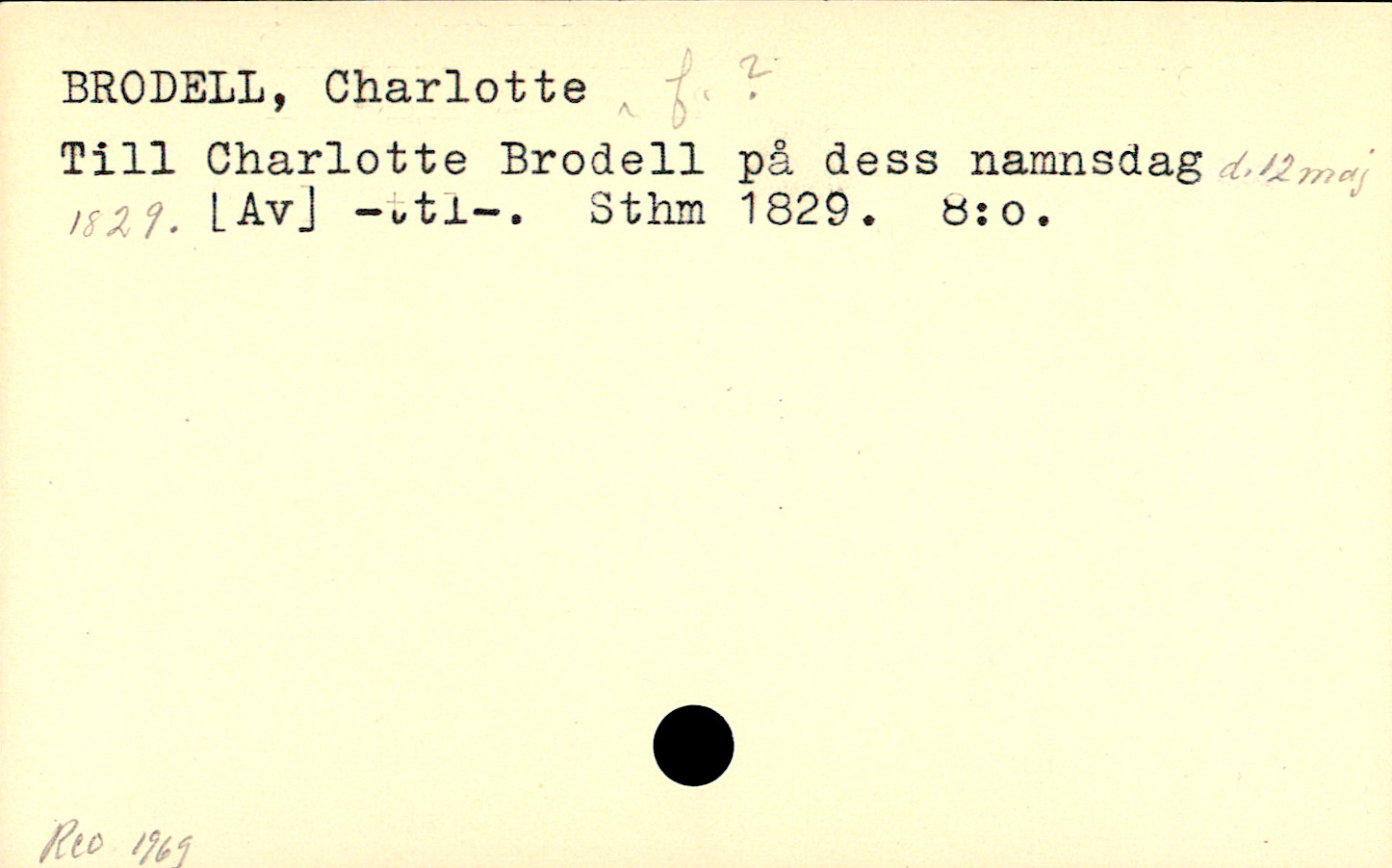 Catalogue Card_109414