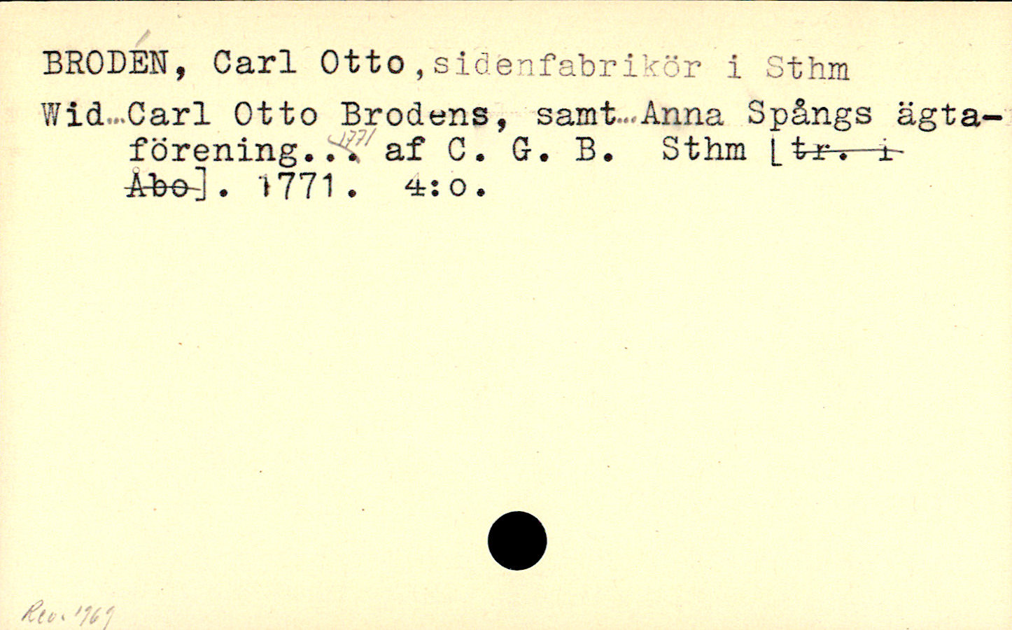 Catalogue Card_109415