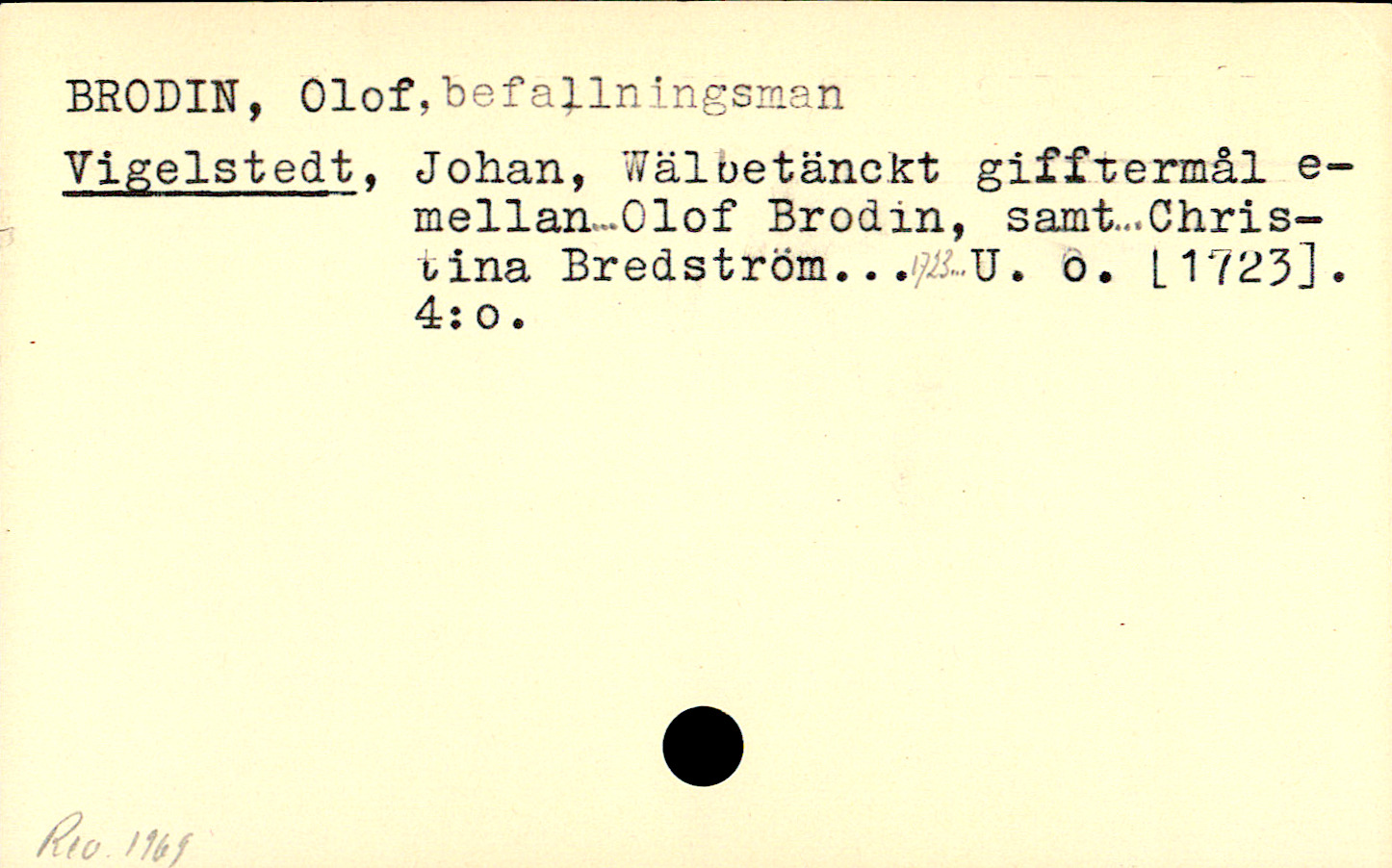 Catalogue Card_109421