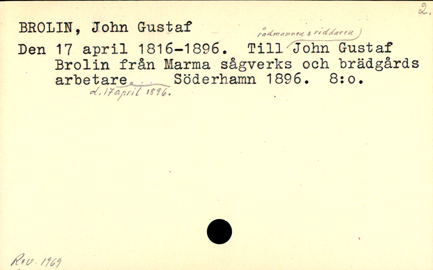 Catalogue Card_109439