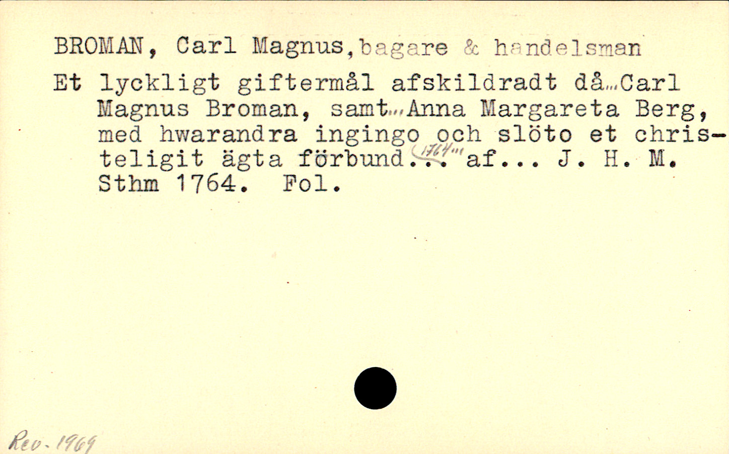 Catalogue Card_109444