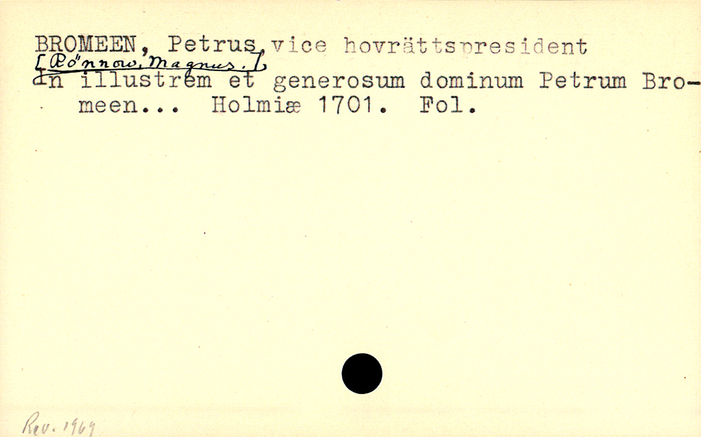 Catalogue Card_109470