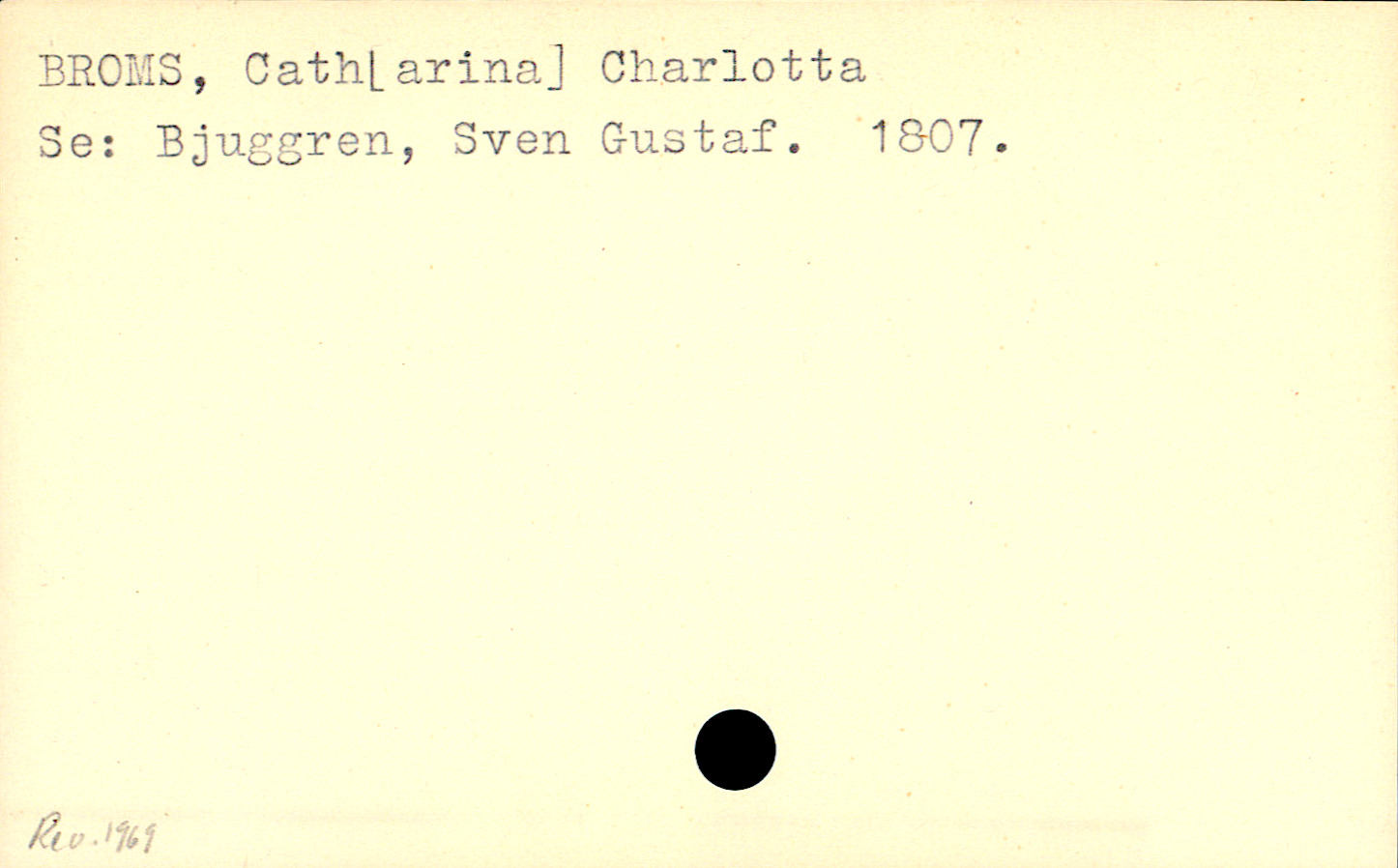 Catalogue Card_109476