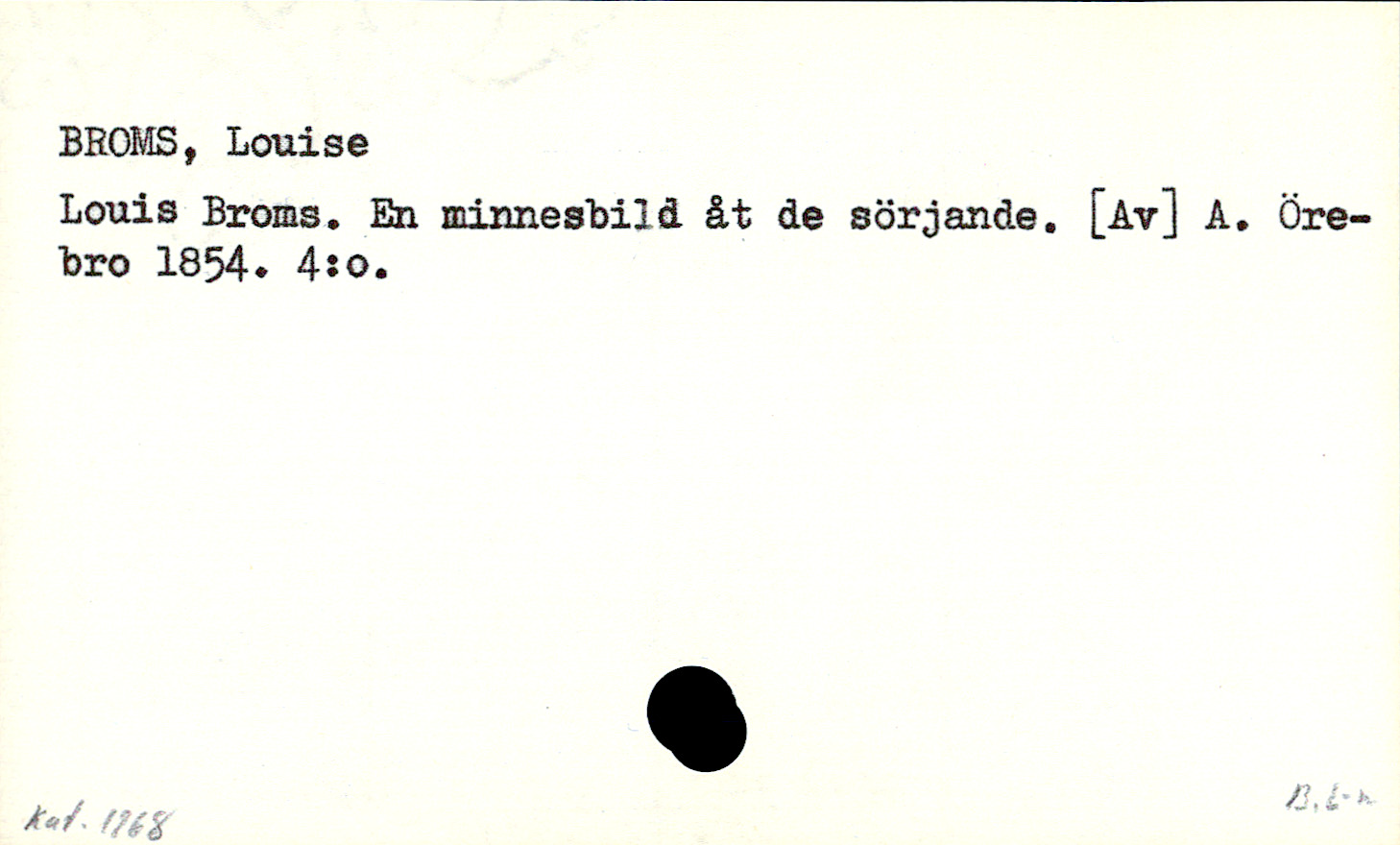 Catalogue Card_109482