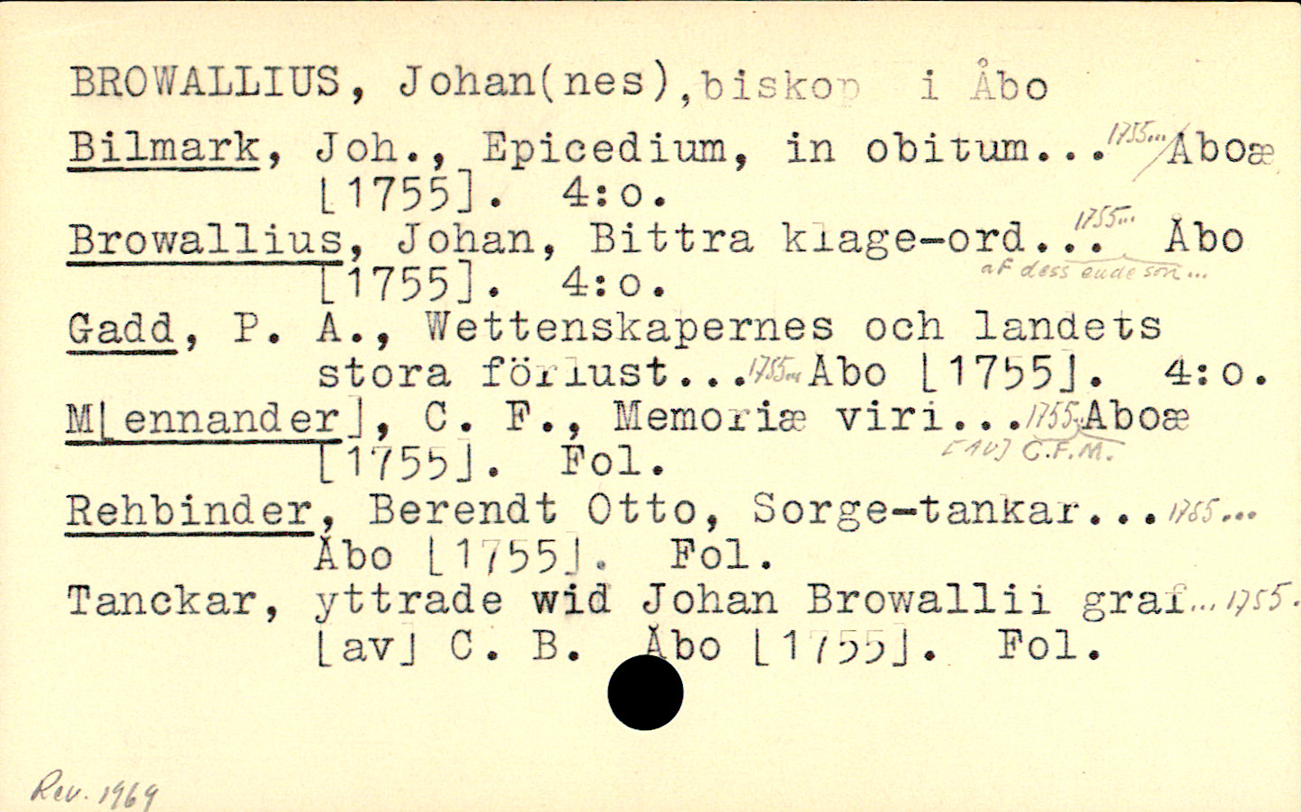 Catalogue Card_109534