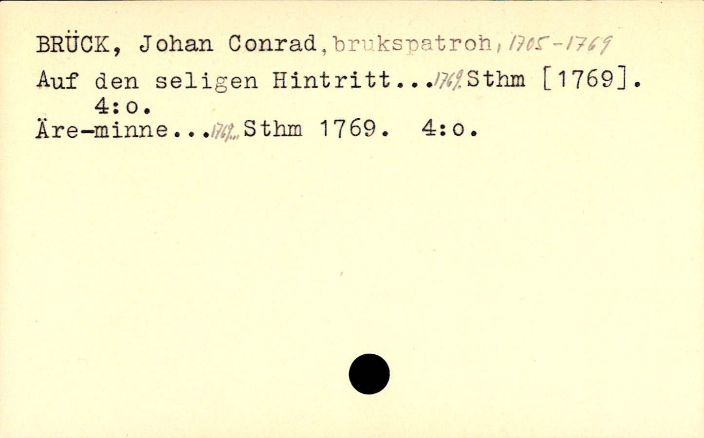 Catalogue Card_109536