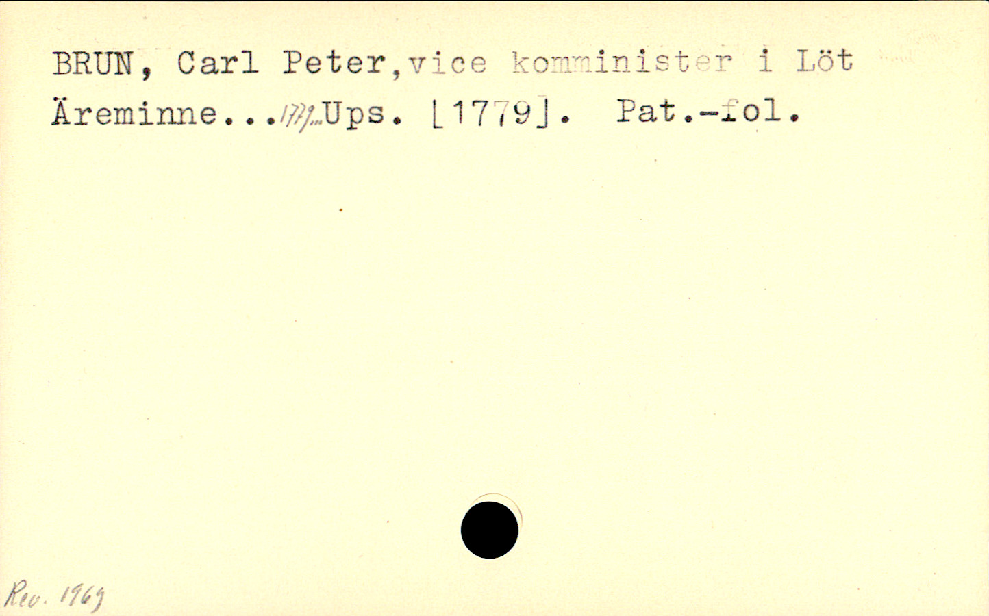 Catalogue Card_109564