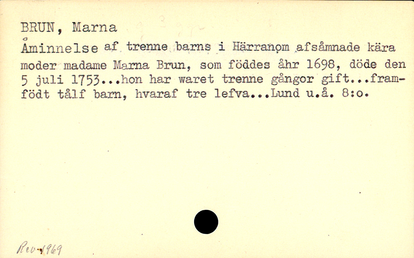 Catalogue Card_109570