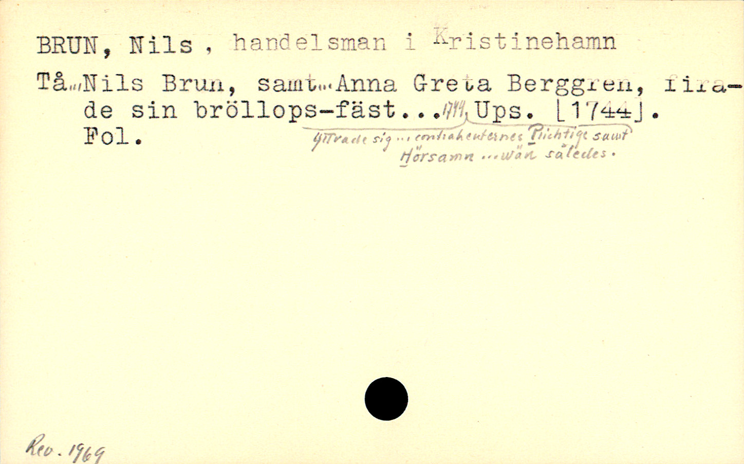 Catalogue Card_109571