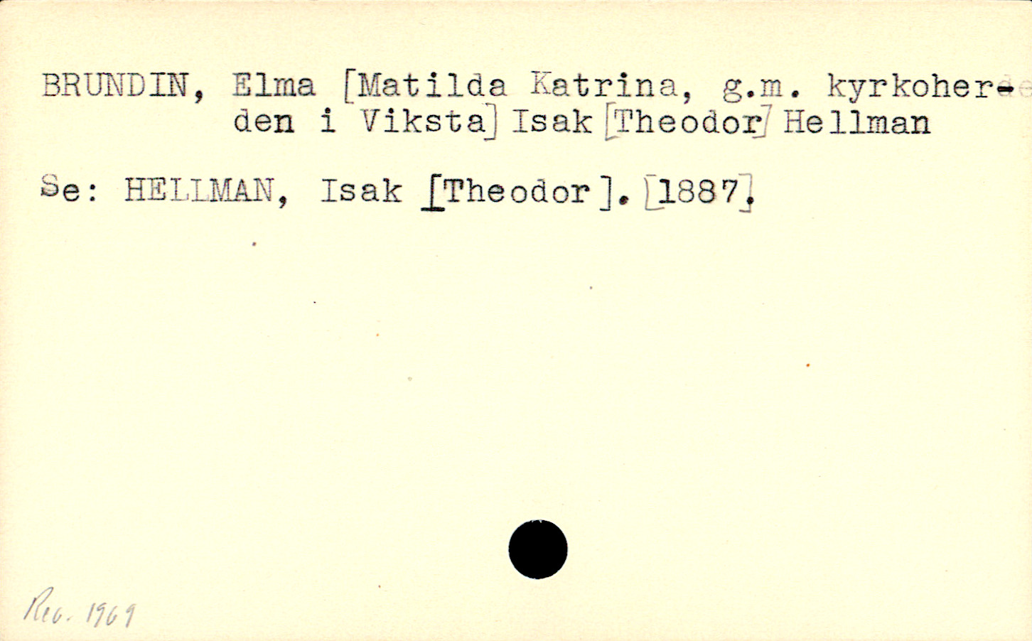 Catalogue Card_109603