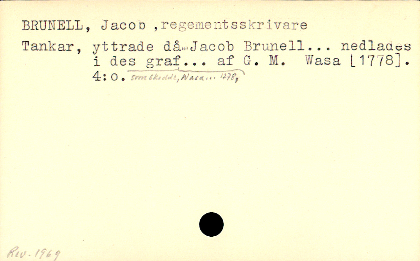 Catalogue Card_109605