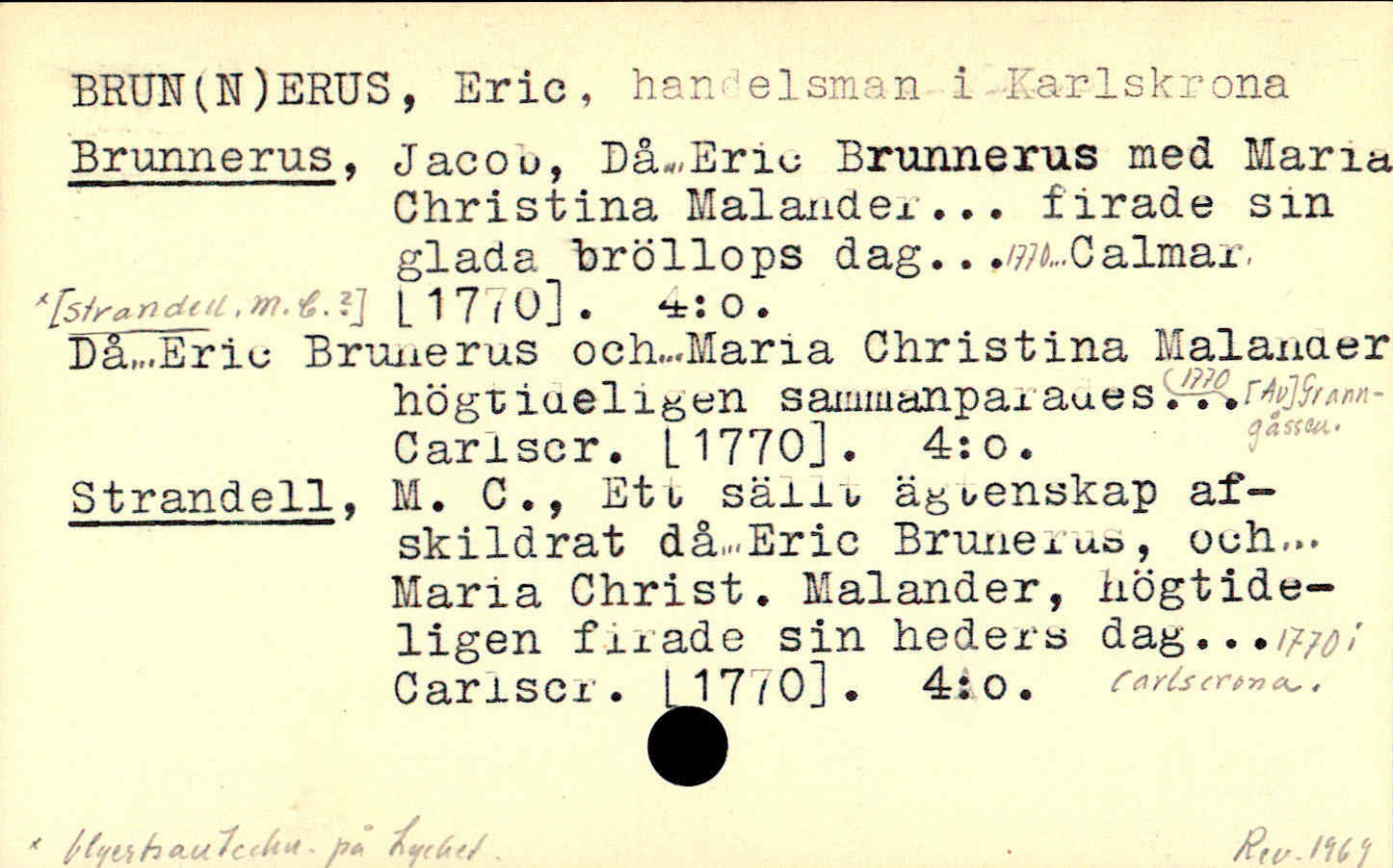 Catalogue Card_109623