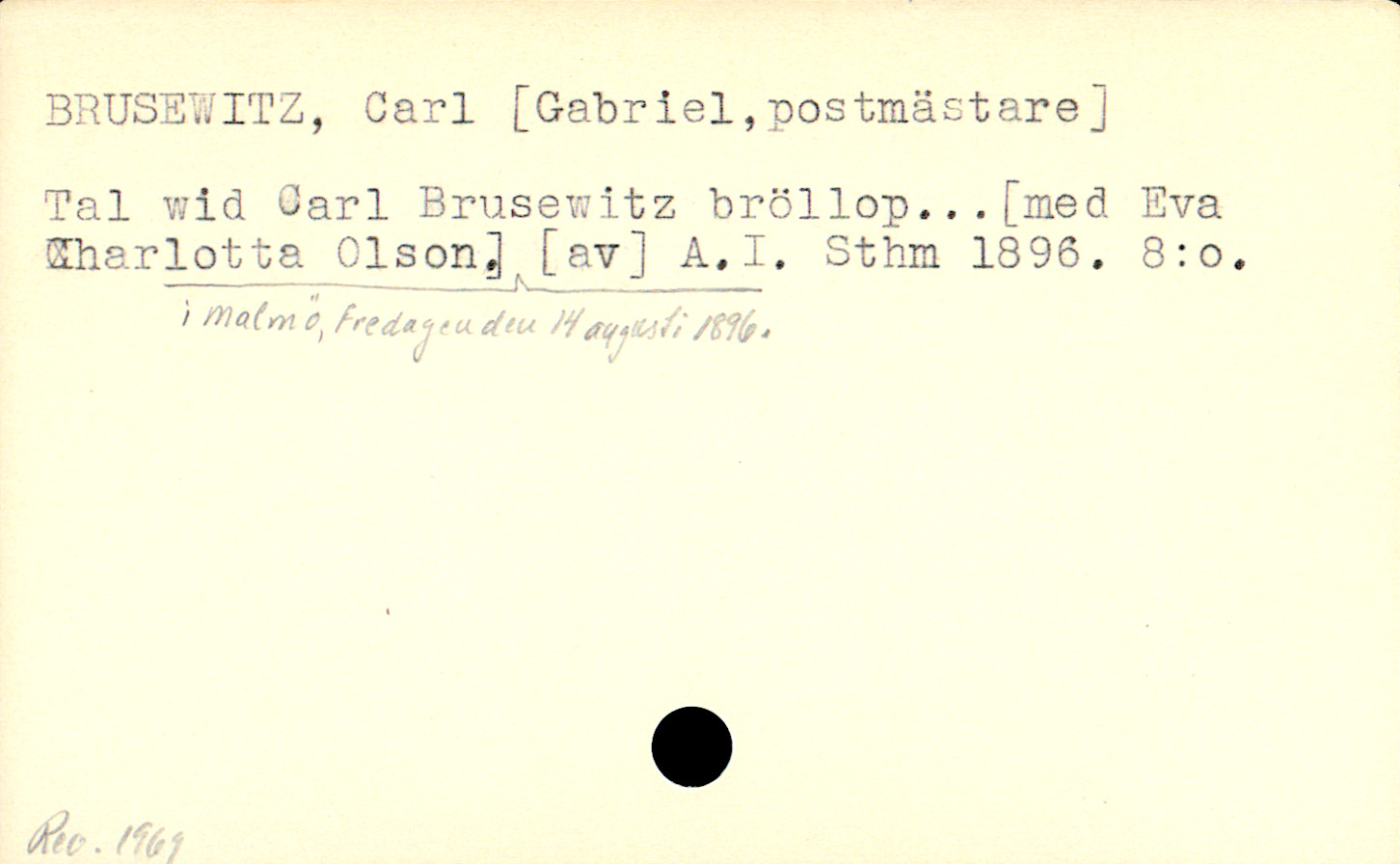 Catalogue Card_109651